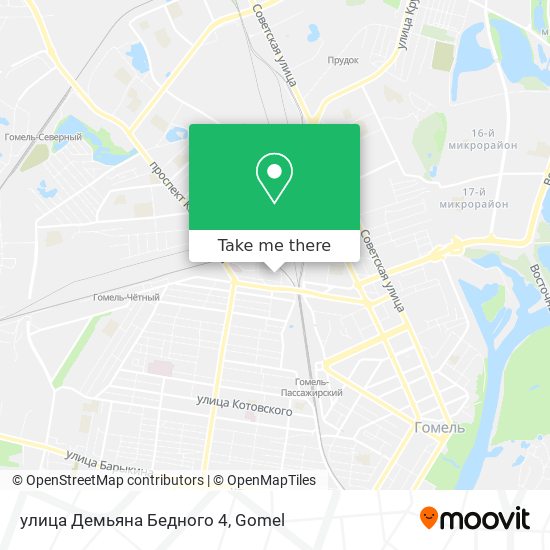 улица Демьяна Бедного 4 map