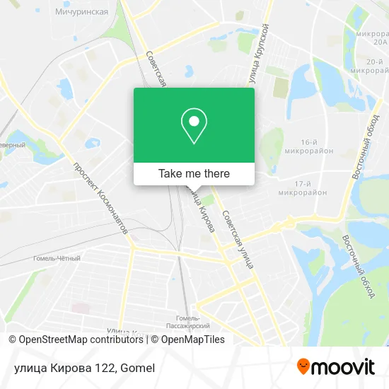 улица Кирова 122 map