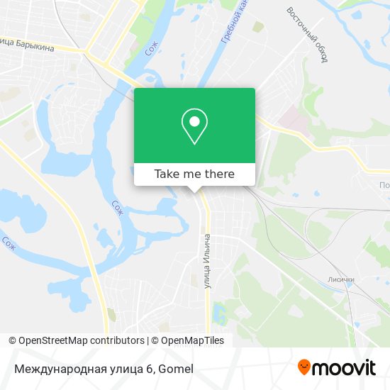 Международная улица 6 map