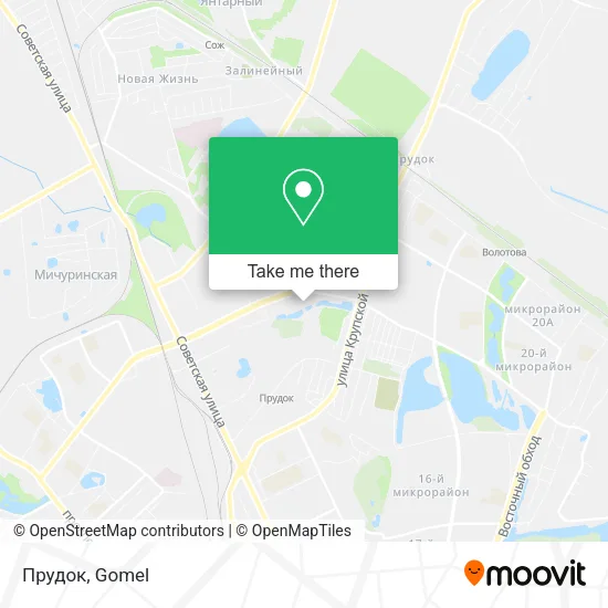 Прудок map