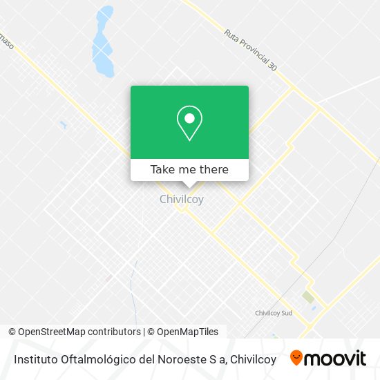 Instituto Oftalmológico del Noroeste S a map