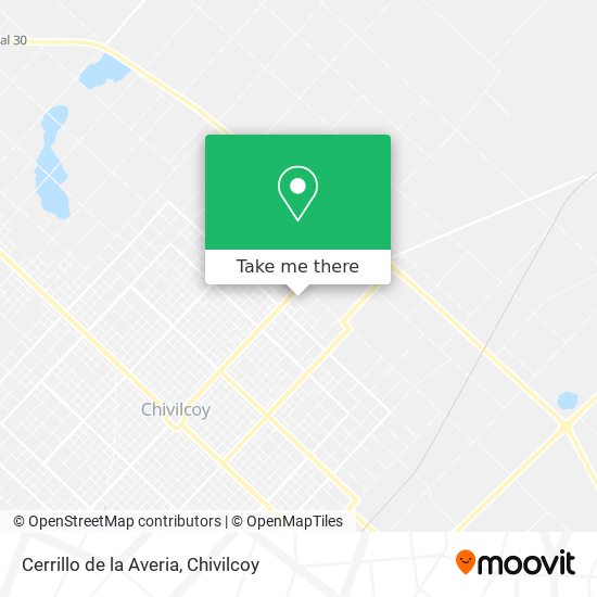 Cerrillo de la Averia map
