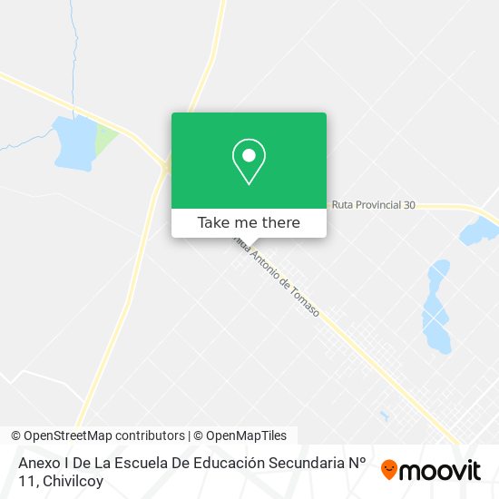 Anexo I De La Escuela De Educación Secundaria Nº 11 map