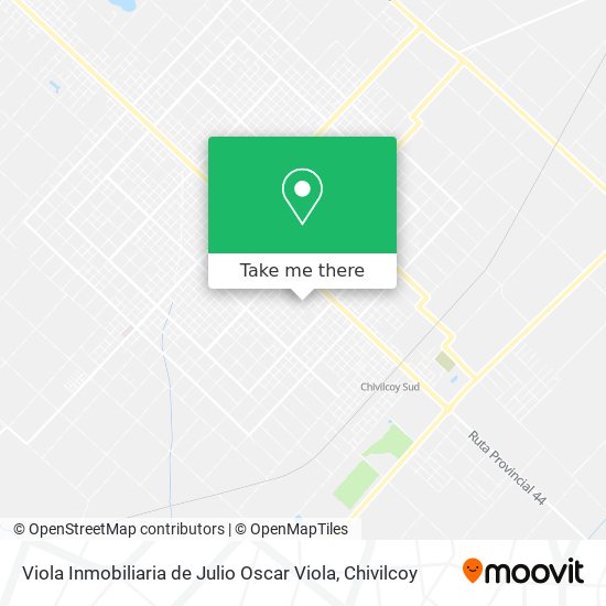 Mapa de Viola Inmobiliaria de Julio Oscar Viola