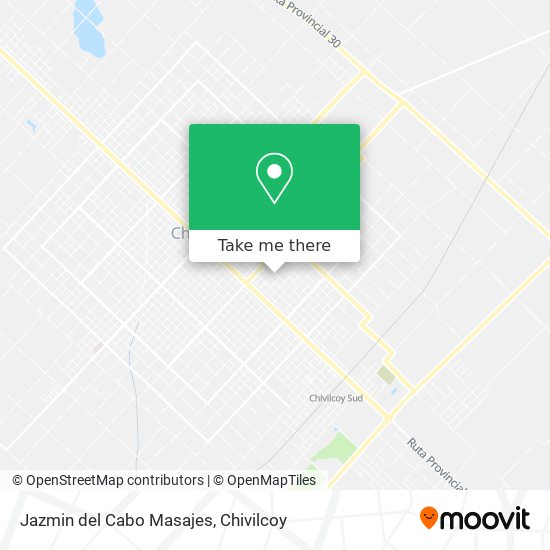 How to get to Jazmin del Cabo Masajes in Chivilcoy by Bus?