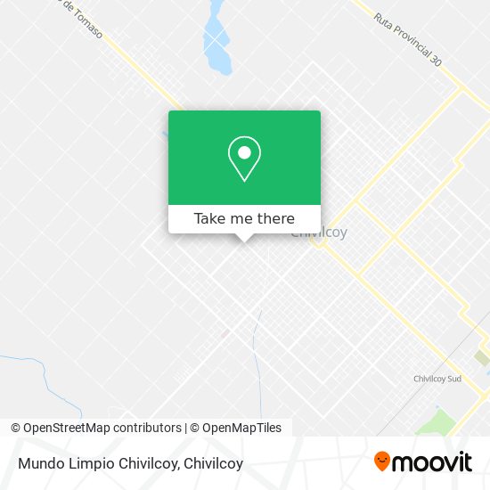 Mundo Limpio Chivilcoy map