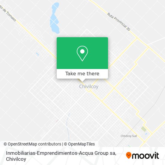 Inmobiliarias-Emprendimientos-Acqua Group sa map