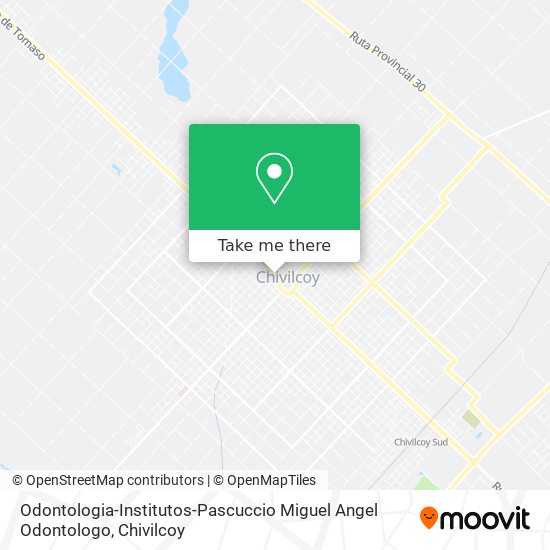 Mapa de Odontologia-Institutos-Pascuccio Miguel Angel Odontologo