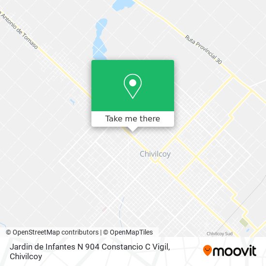 Mapa de Jardin de Infantes N 904 Constancio C Vigil