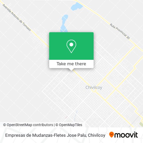 Empresas de Mudanzas-Fletes Jose Palu map