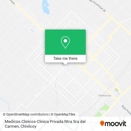 Medicos Clinicos-Clinica Privada Ntra Sra del Carmen map