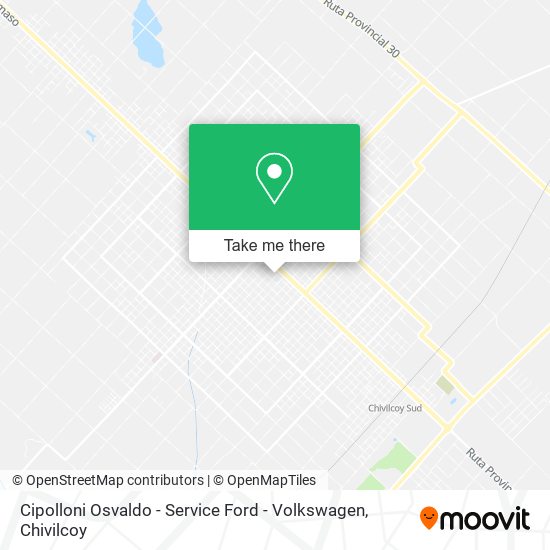 Cipolloni Osvaldo - Service Ford - Volkswagen map