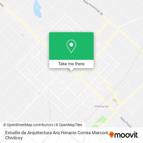 Mapa de Estudio de Arquitectura Arq Horacio Correa Marconi