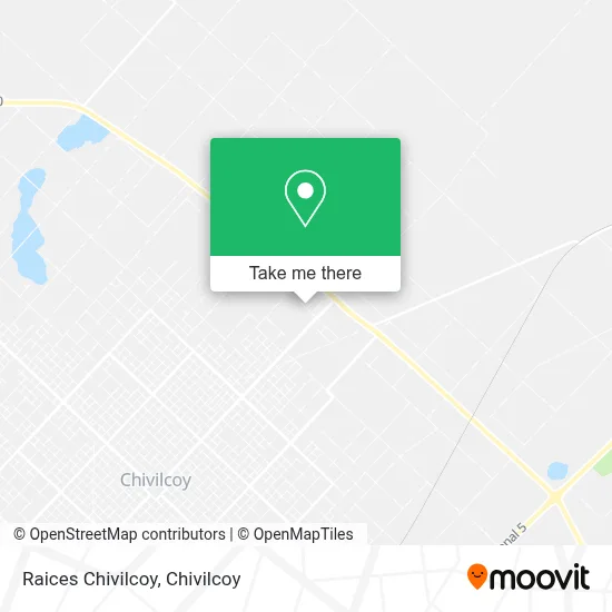 Raices Chivilcoy map