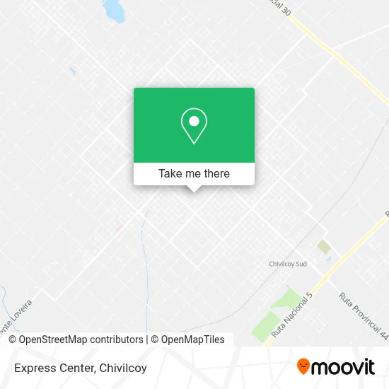 Centro Express map