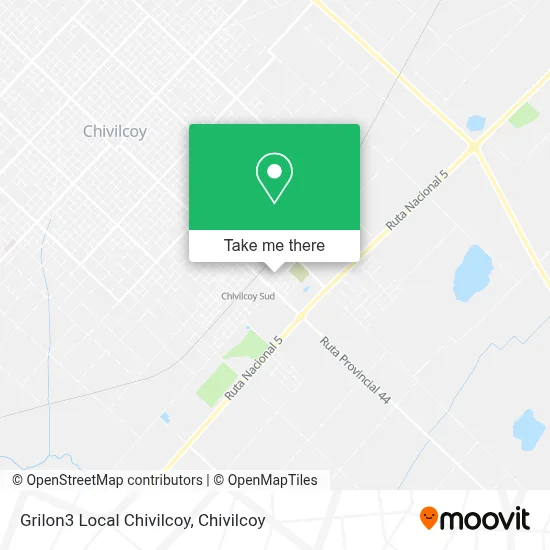 Grilon3 Local Chivilcoy map