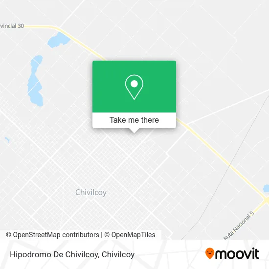 Hipodromo De Chivilcoy map