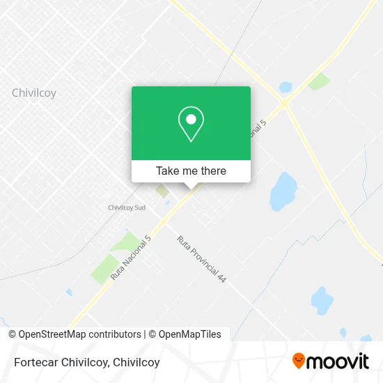 Fortecar Chivilcoy map