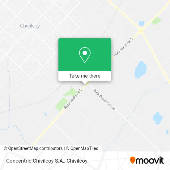 Concentric Chivilcoy S.A. map