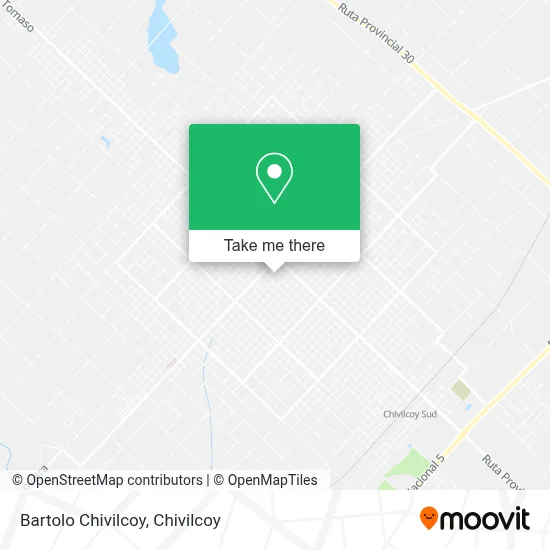 Bartolo Chivilcoy map