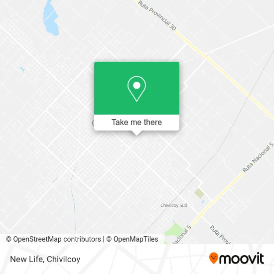 New Life map