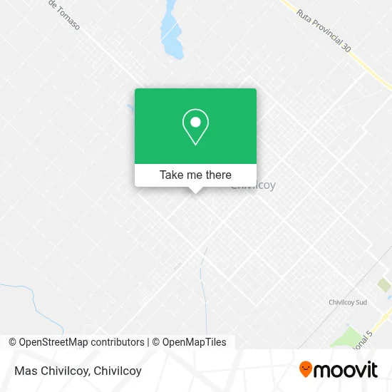 Mas Chivilcoy map