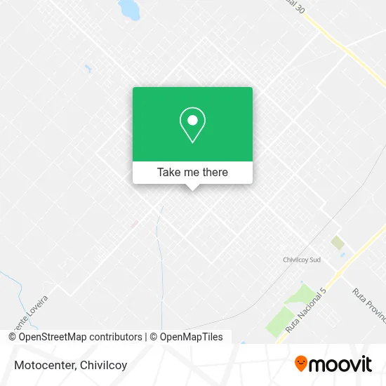 Motocenter map