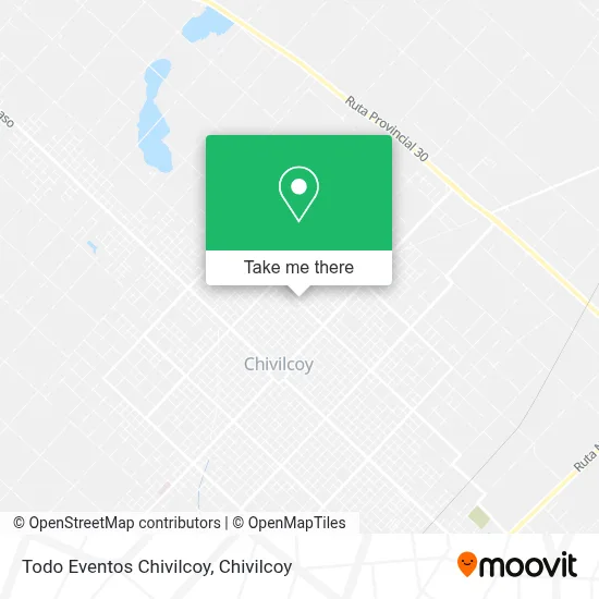 Todo Eventos Chivilcoy map