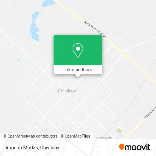 Imperio Modas map
