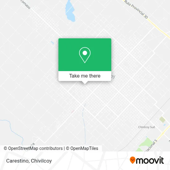 Carestino map