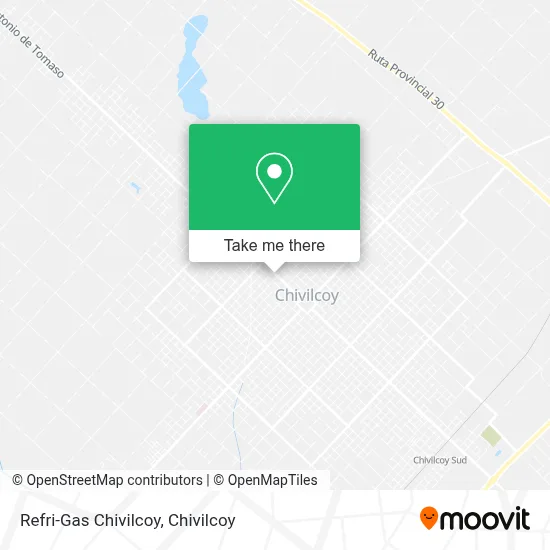 Refri-Gas Chivilcoy map