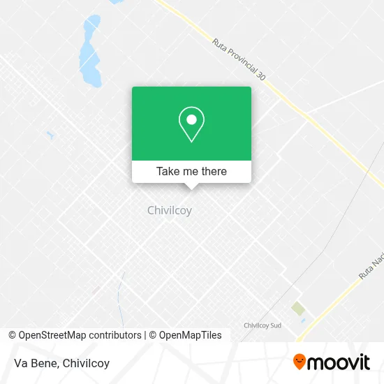 Va Bene map