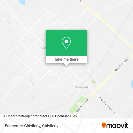 Ecocenter Chivilcoy map