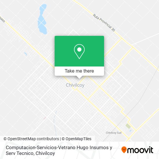 Computacion-Servicios-Vetrano Hugo Insumos y Serv Tecnico map