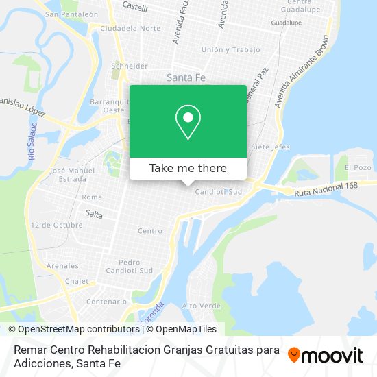 Remar Centro Rehabilitacion Granjas Gratuitas para Adicciones map
