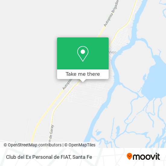 Mapa de Club del Ex Personal de FIAT