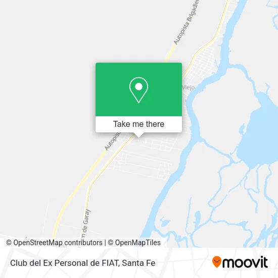 Mapa de Club del Ex Personal de FIAT