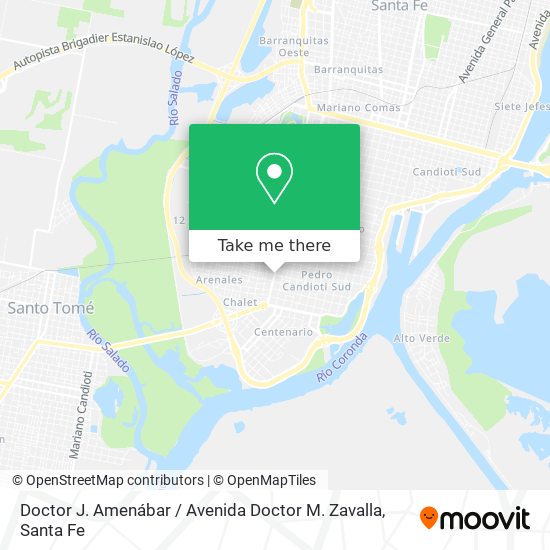Doctor J. Amenábar / Avenida Doctor M. Zavalla map