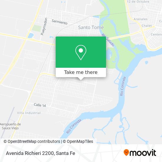 Avenida Richieri 2200 map