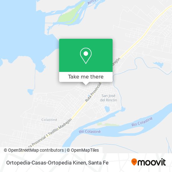 Mapa de Ortopedia-Casas-Ortopedia Kinen