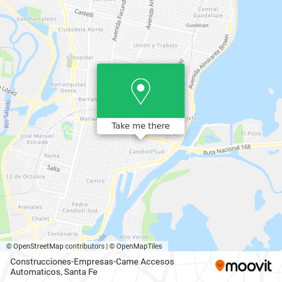 Mapa de Construcciones-Empresas-Came Accesos Automaticos