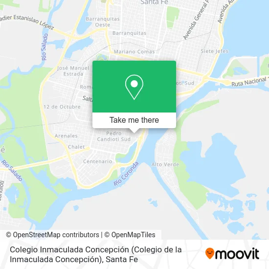 Colegio Inmaculada Concepción (Colegio de la Inmaculada Concepción) map