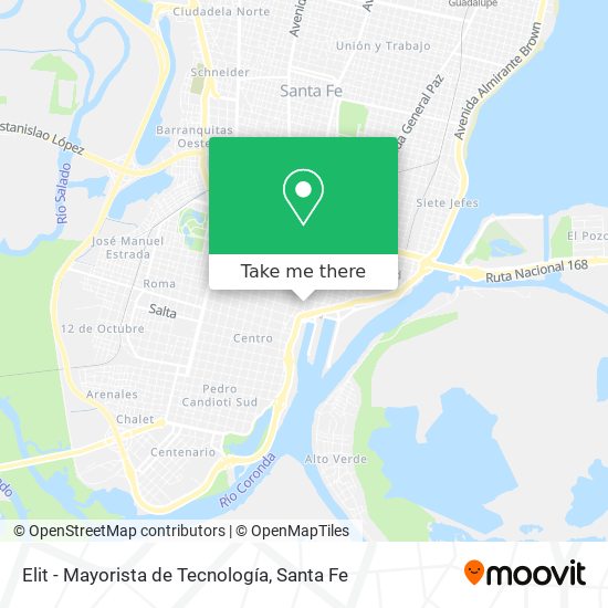 Elit - Mayorista de Tecnología map