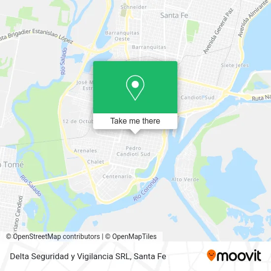 Delta Seguridad y Vigilancia SRL map