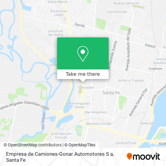 Empresa de Camiones-Gonar Automotores S a map