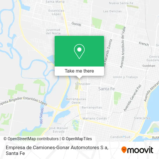 Empresa de Camiones-Gonar Automotores S a map