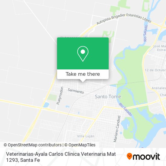 Veterinarias-Ayala Carlos Clinica Veterinaria Mat 1293 map