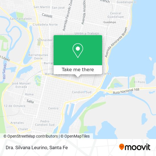 Mapa de Dra. Silvana Leurino