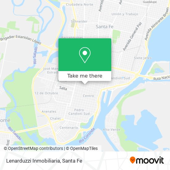 Lenarduzzi Inmobiliaria map
