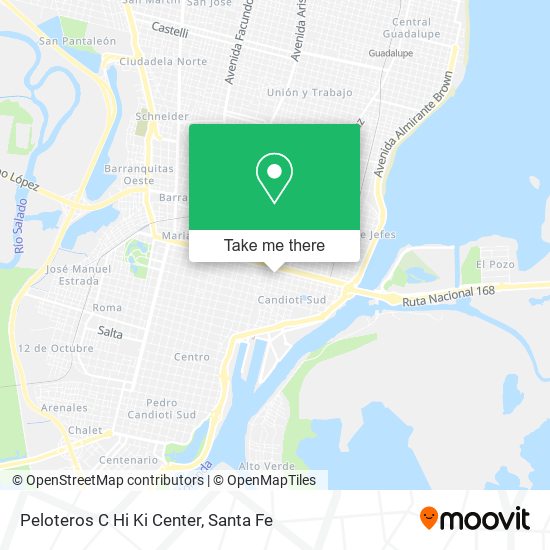 Peloteros C Hi Ki Center map